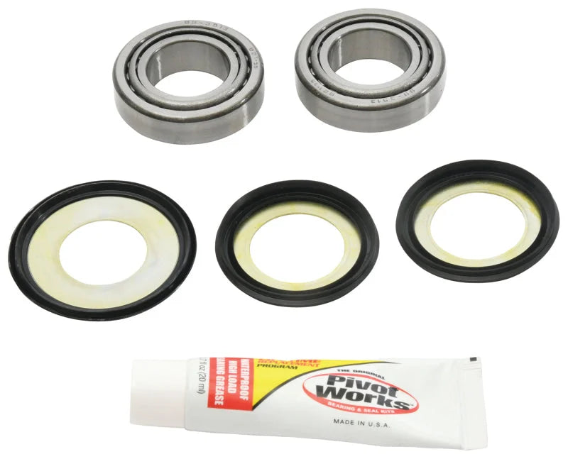 Pivot Works 93-95 Yamaha YZ125 Steering Stem Bearing Kit - Side View