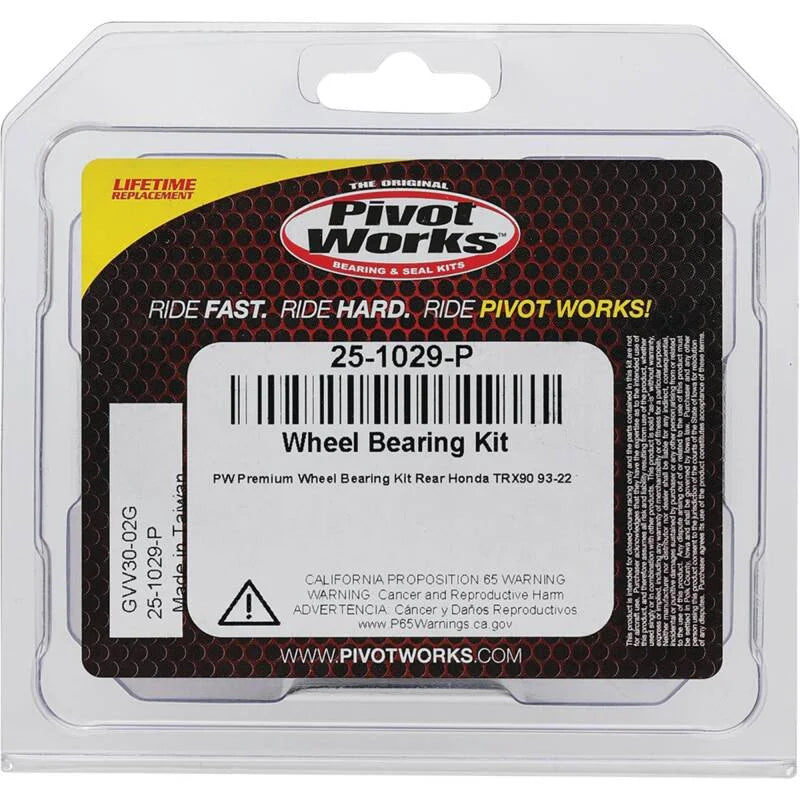 Pivot Works Premium Wheel Bearing - Side View