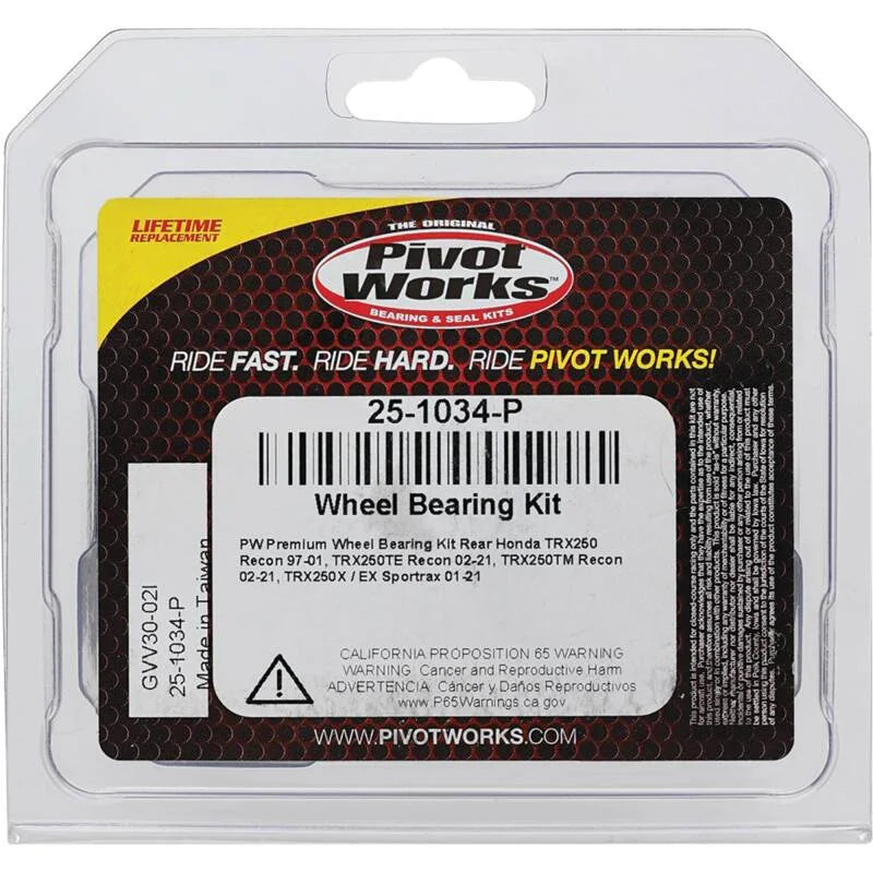 Pivot Works Premium Wheel Bearing - Main Product View