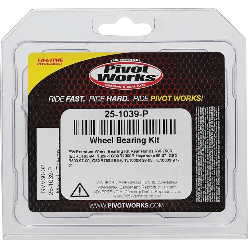 Pivot Works Premium Wheel Bearing - Main Product View