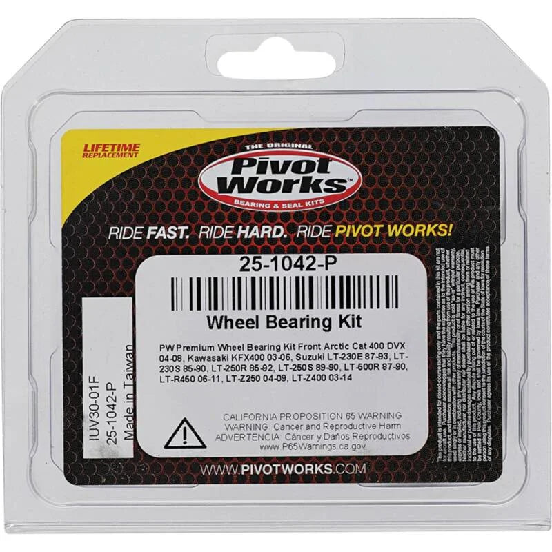 Pivot Works Premium Wheel Bearing - Back View