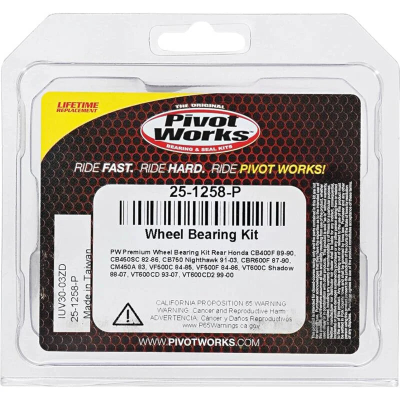 Pivot Works Premium Wheel Bearing - Main Product View