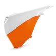 Load image into Gallery viewer, Polisport Plastics Airbox Cover - OEM White/Orange - KTM 8455100001