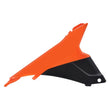 Load image into Gallery viewer, Polisport Plastics Airbox Cover - Orange/Black - EXC/EXC-F 8455200004