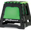 Load image into Gallery viewer, Polisport Plastics Bike Stand - MX - Folding - Black/Green 8981500005