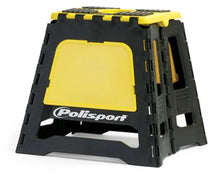Load image into Gallery viewer, Polisport Plastics Bike Stand - MX - Folding - Black/Yellow 8981500001