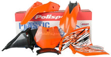 Load image into Gallery viewer, Polisport Plastics Body Kit - '12 OEM Orange/Black/White - SX 65 90450