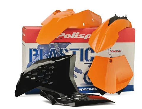 Polisport Plastics Body Kit - '15 OEM Orange/White - SX/SX-F/XC 90638