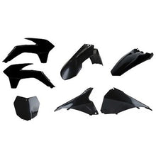 Load image into Gallery viewer, Polisport Plastics Body Kit - Black - SXSX-F/XC 90640
