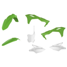 Load image into Gallery viewer, Polisport Plastics Body Kit - Complete - '19 OEM Green/White - KX 250F 90807