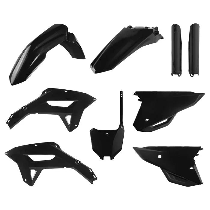 Polisport Plastics Body Kit - Complete - Black - CRF 450RX 91094
