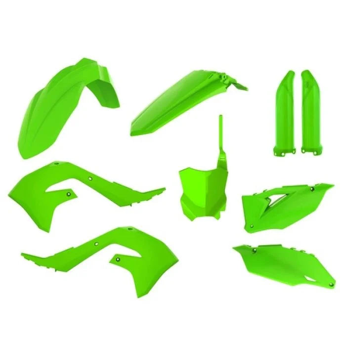 Polisport Plastics Body Kit - Complete - Lime Green - KX 450F 91025