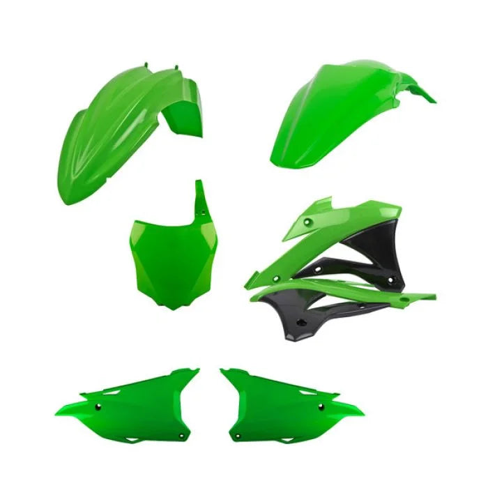Polisport Plastics Body Kit - Complete - OEM Green - KX 85 90922
