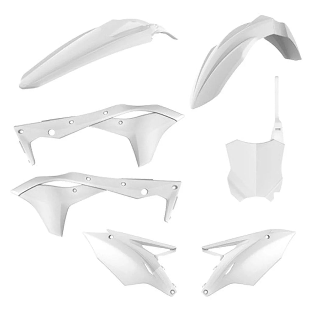 Polisport Plastics Body Kit - Complete - OEM Green/Black/White - KX 250F 90713