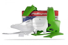 Load image into Gallery viewer, Polisport Plastics Body Kit - Complete - OEM Green/White - KX 125/250 90089