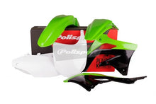 Load image into Gallery viewer, Polisport Plastics Body Kit - Complete - OEM Green/White/Black - KX 450F 90466