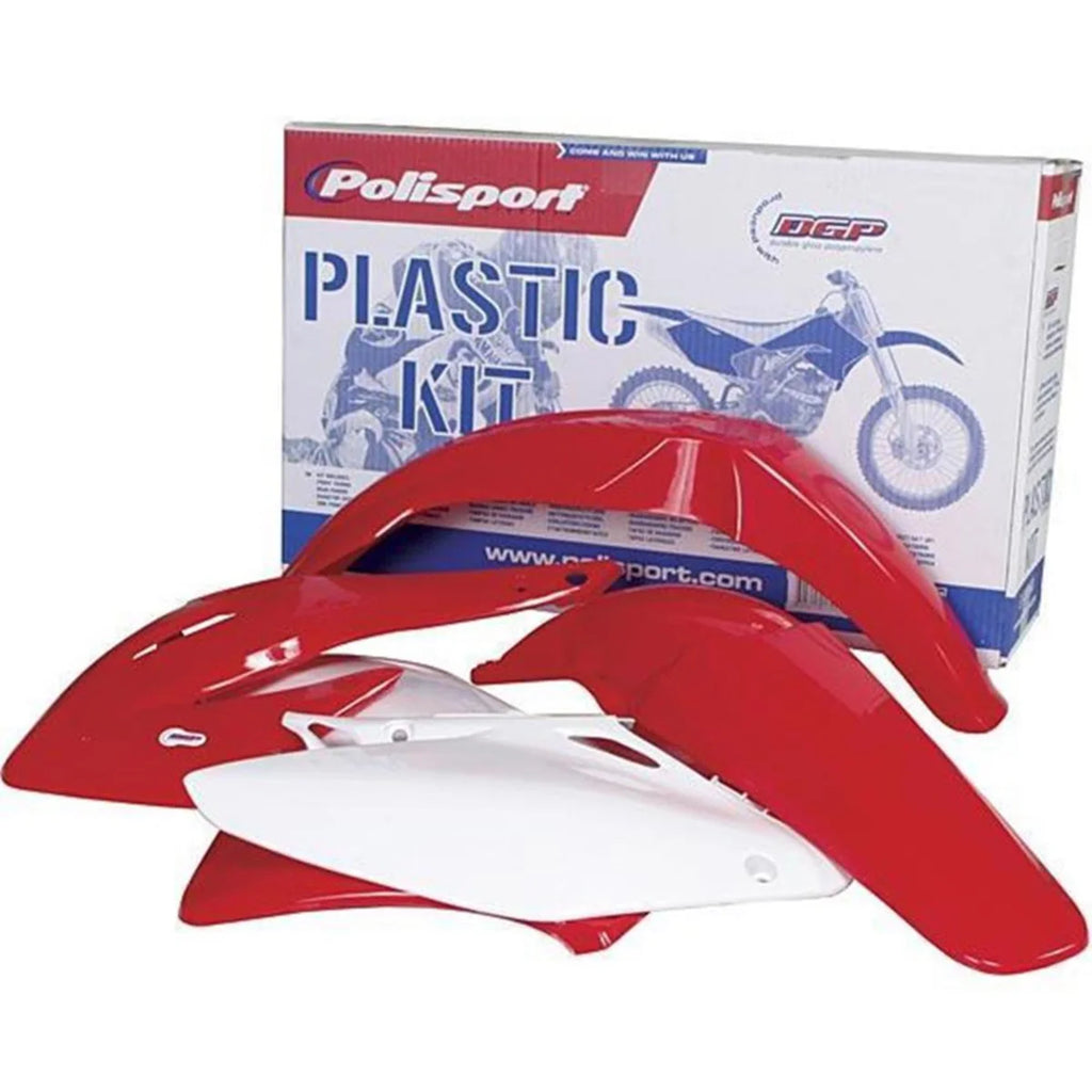 Polisport Plastics Body Kit - Complete - OEM Red/White - CR 125R/250R 90604