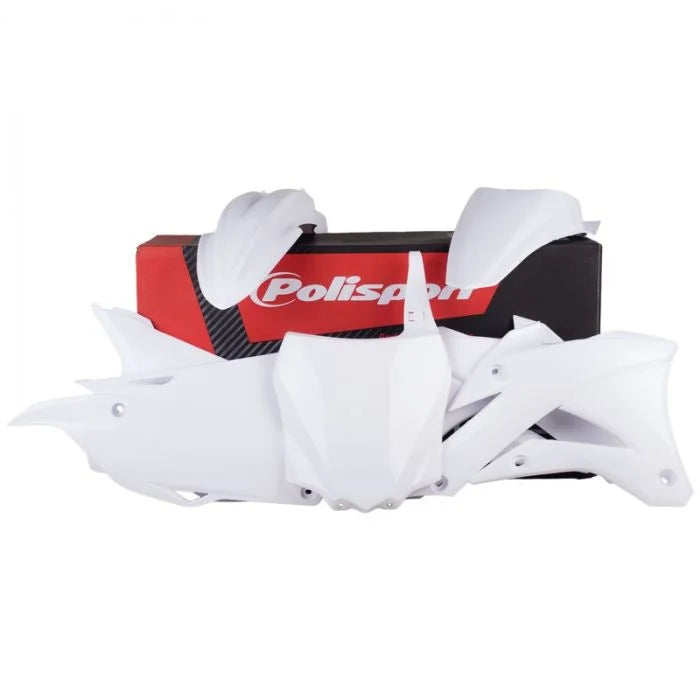 Polisport Plastics Body Kit - Complete - White - KX 85 90633