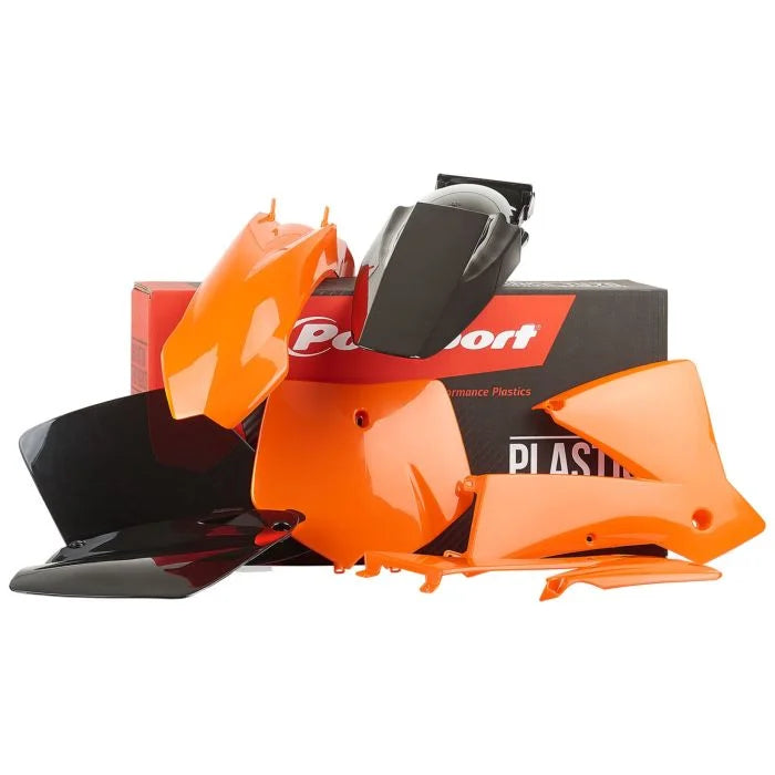 Polisport Plastics Body Kit - OEM Orange - KTM 90100