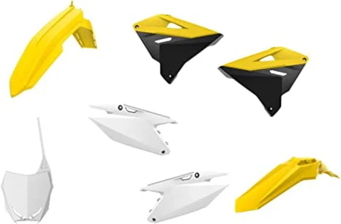 Polisport Plastics Body Kit - Restyle - OEM Yellow/White/Black - RM 125/250 90864