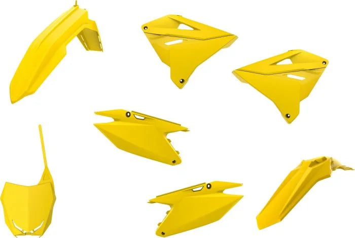 Polisport Plastics Body Kit - Restyle - Yellow - RM 125/250 90868