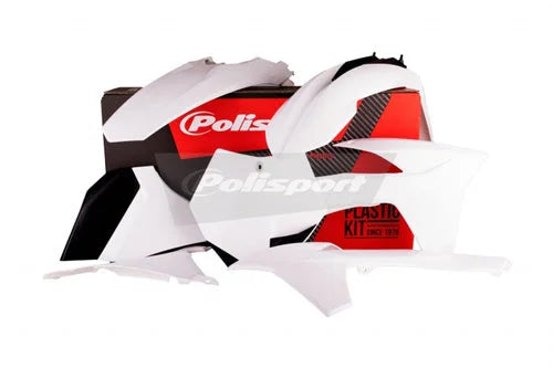 Polisport Plastics Body Kit - White - SX 90508