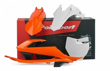 Load image into Gallery viewer, Polisport Plastics Body Kit - With Air Box - '16 OEM Orange/White - SX 65 90682