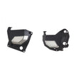 Load image into Gallery viewer, Polisport Plastics Clutch/Alternator Cover Kit - Black - Kawasaki/Yamaha 91106