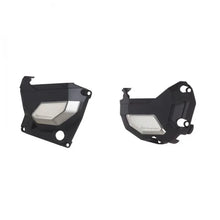 Load image into Gallery viewer, Polisport Plastics Clutch/Alternator Cover Kit - Black - Kawasaki/Yamaha 91106