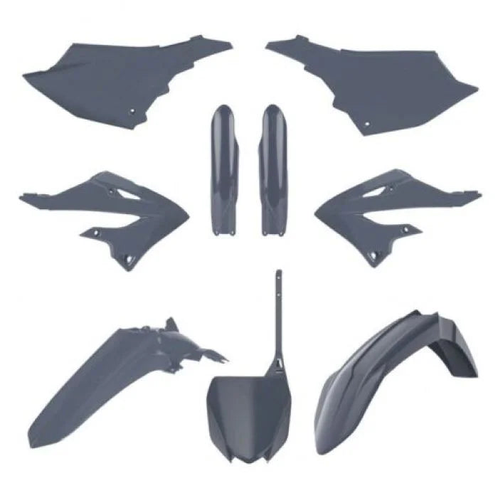 Polisport Plastics Complete Body Kit - Gray - YZ 125/250 91130