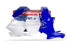 Load image into Gallery viewer, Polisport Plastics Complete Body Kit - OEM Blue/White - YZ 125/250 90116