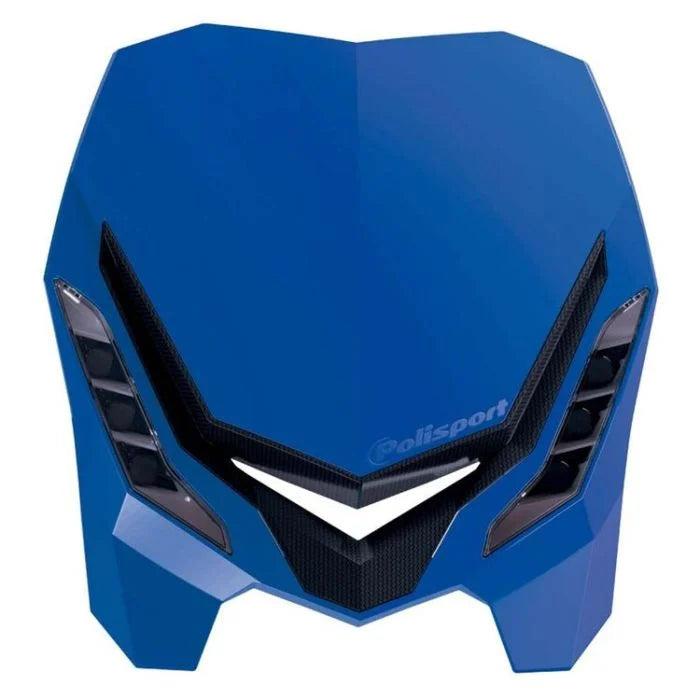 Polisport Plastics E-Blaze LED Headlight - Blue/Black 8670800003