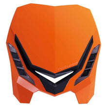 Load image into Gallery viewer, Polisport Plastics E-Blaze LED Headlight - Orange/Black 8670800006