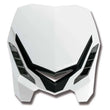 Load image into Gallery viewer, Polisport Plastics E-Blaze LED Headlight - White/Black 8670800001