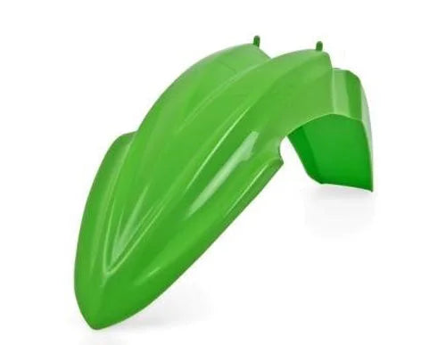 Polisport Plastics Fender - Front - OEM Green - KX 85/100 8574100001