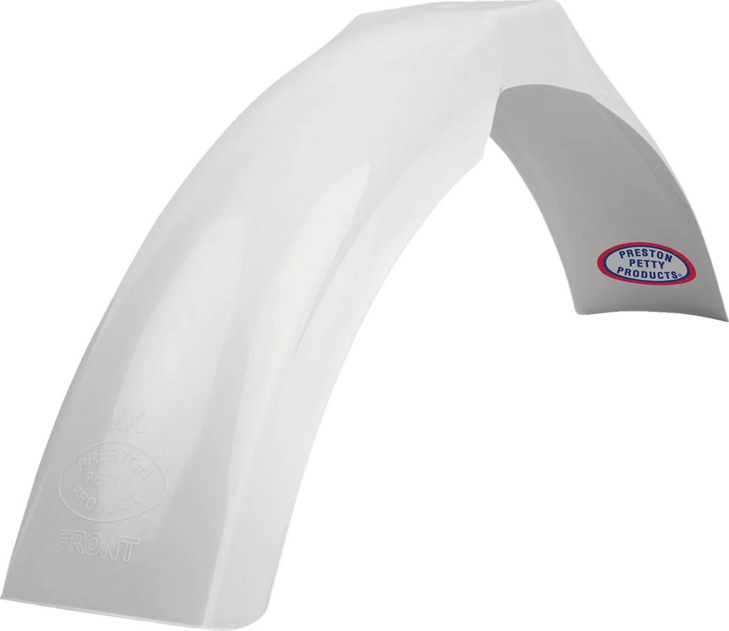 Polisport Plastics Fender - Front - White 8555500009 - Main Product View