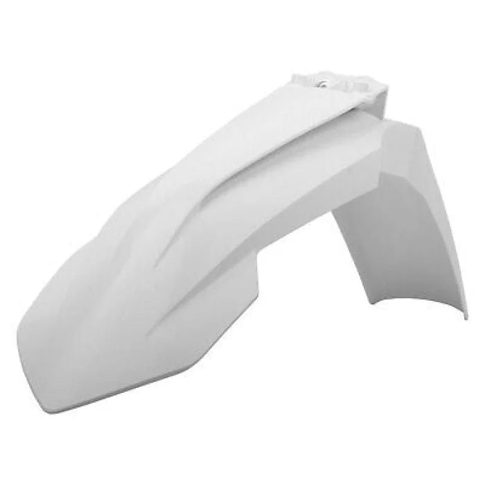 Polisport Plastics Fender - Front - White - KTM 8574200009