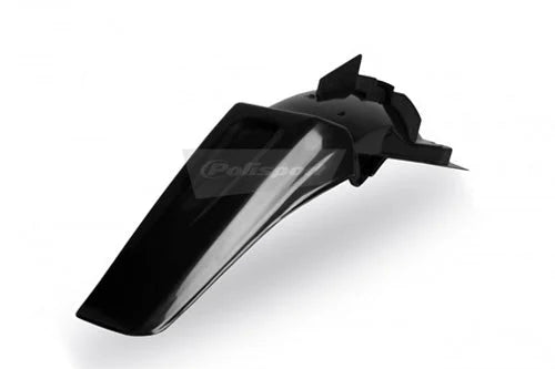 Polisport Plastics Fender - Rear - Black - KX 125/250 8595100003