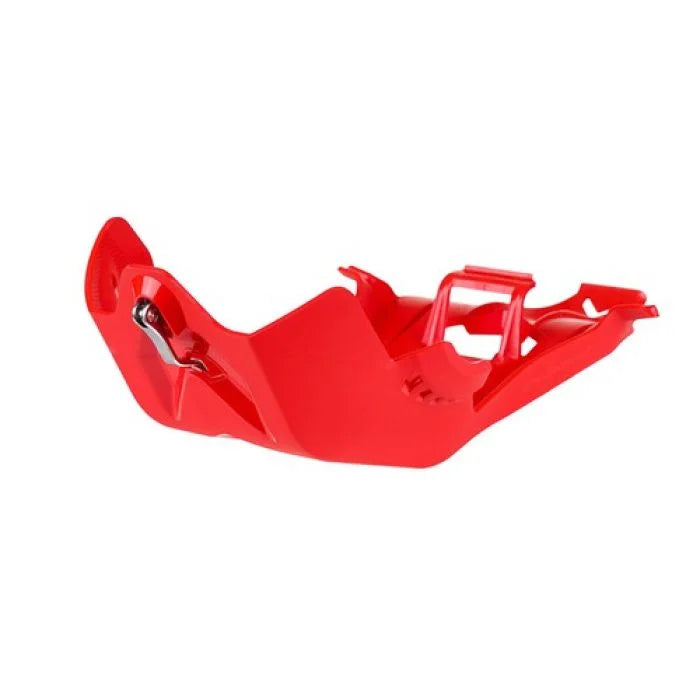 Polisport Plastics Fortress Skid Plate - Red 8468900007