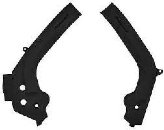 Polisport Plastics Frame Guards - Black - Husqvarna/KTM 8466600001