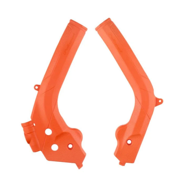Polisport Plastics Frame Guards - Orange - Husqvarna/KTM 8466600002