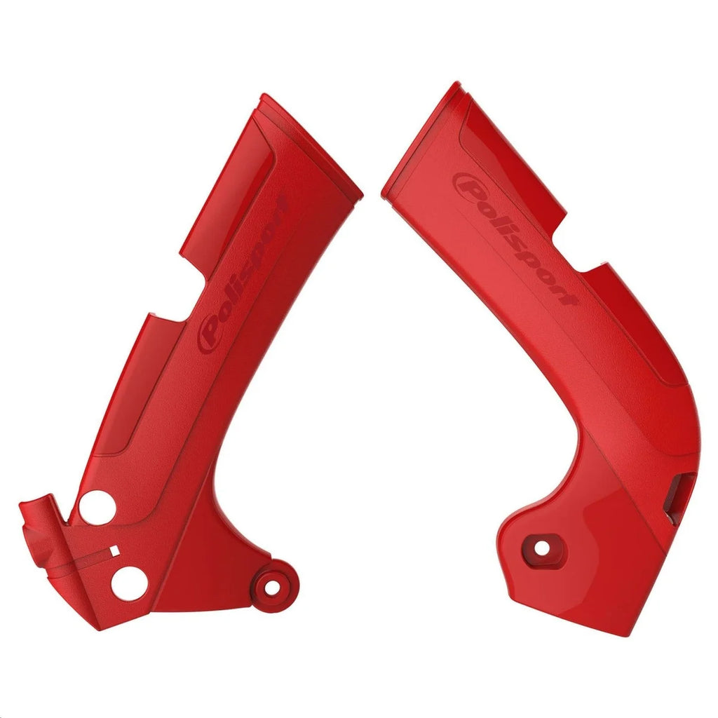 Polisport Plastics Frame Guards - Red 8466400002 fits CRF 250 / 450