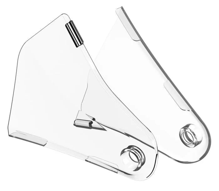 Polisport Plastics Graphic Guards Protector - Transparent - Kawasaki 8483200001