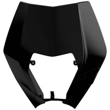 Load image into Gallery viewer, Polisport Plastics Headlight Mask - Black 8666700003