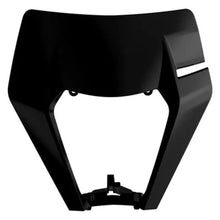 Load image into Gallery viewer, Polisport Plastics Headlight Mask - Black 8666800002