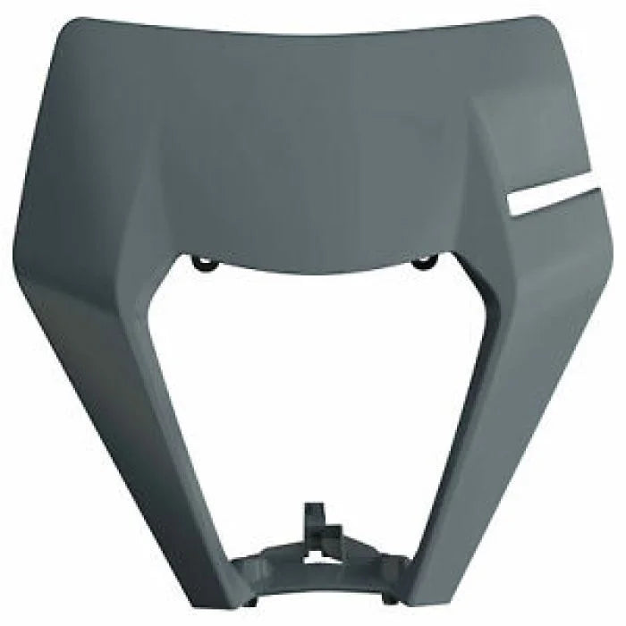 Polisport Plastics Headlight Mask - Gray 8666800003