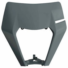 Load image into Gallery viewer, Polisport Plastics Headlight Mask - Gray 8666800003
