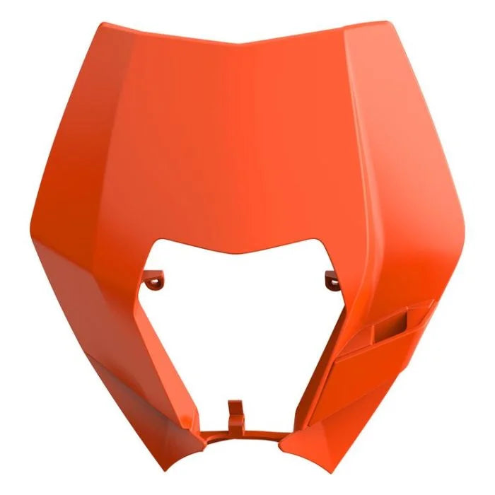 Polisport Plastics Headlight Mask - Orange 8666700001