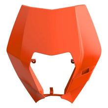 Load image into Gallery viewer, Polisport Plastics Headlight Mask - Orange 8666700001