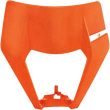 Load image into Gallery viewer, Polisport Plastics Headlight Mask - Orange 8666800006